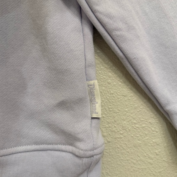 Stoney Clover Lane Disneyland Marquee Lavender Crewneck Sweatshirt Disney - Picture 5 of 7